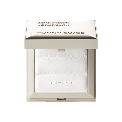 Funny Elves方里小白饼粉饼轻薄持久定妆控油遮瑕散粉不卡粉