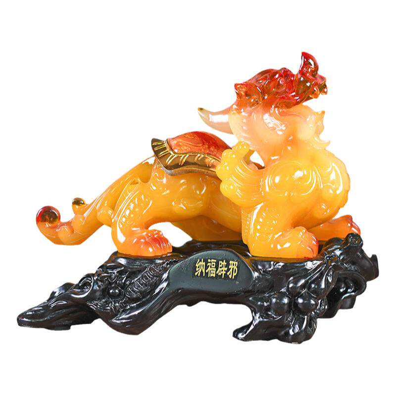 招财树脂装饰品中式客厅貔貅摆件