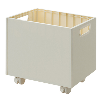 带滑轮教室学生桌下书箱大容量