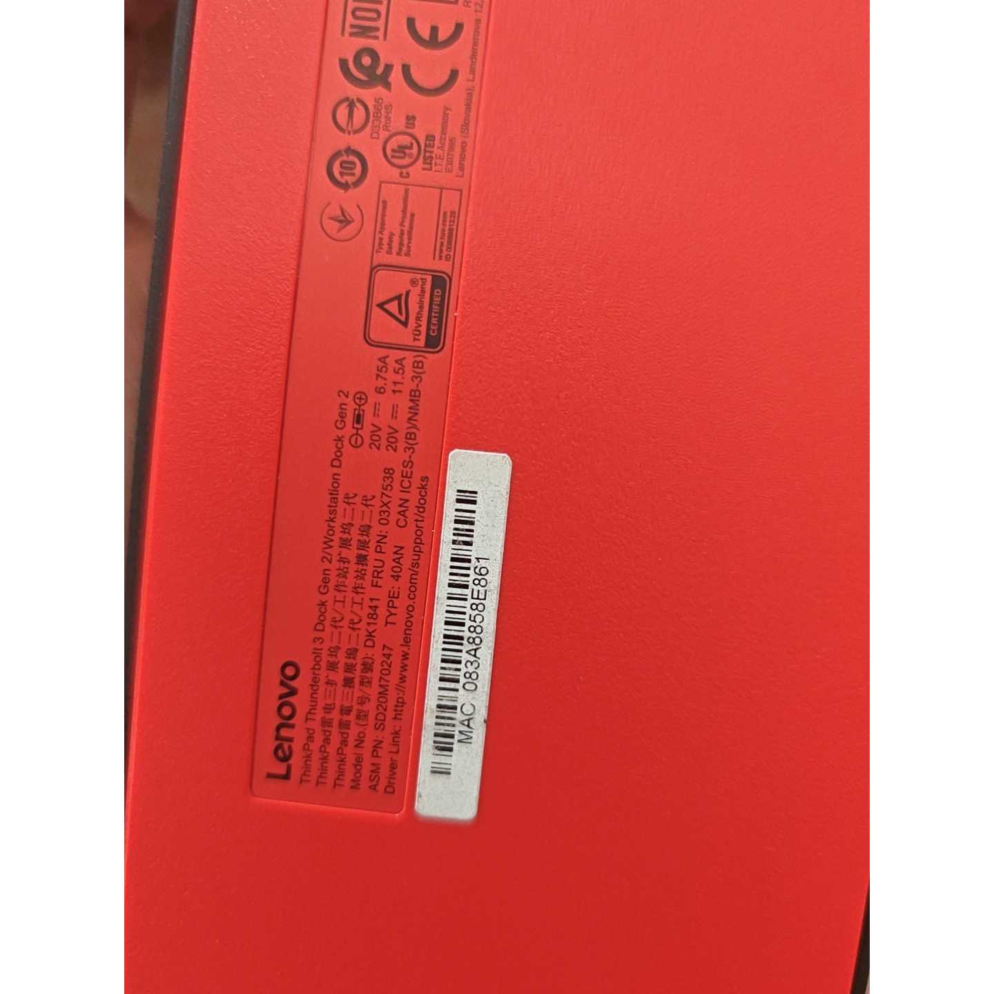 【议价-可维修】 ThinkPad扩展坞 40AN /均有货 /均有货