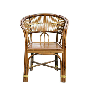 四川竹椅子传统圈椅带扶手圆弧靠背休闲聊天喝茶神器纯手工竹家具