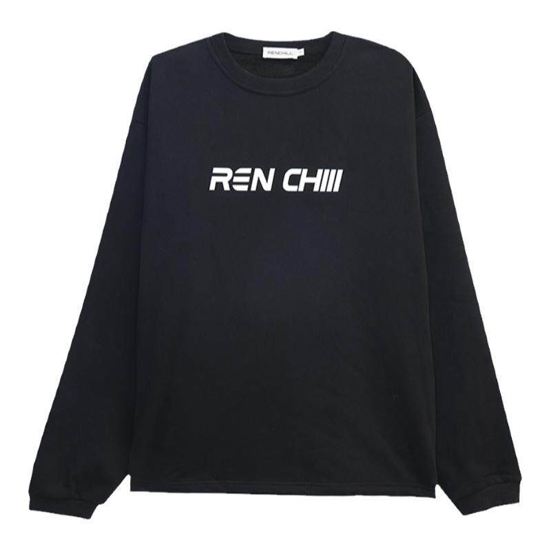 Ren刃川黑色滑雪服卫衣保暖防水