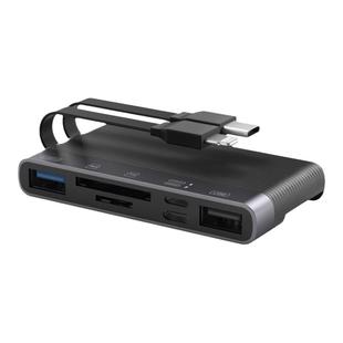 iPhone15 SD卡读卡器适用苹果手机iPad平板TF相机U盘USB3.0多功能Type-c智能lightning拓展坞