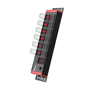 公牛鱼缸专用插排漏电保护上墙面排插独立开关多插孔海缸插座数显
