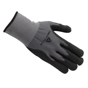 代尔塔手套丁腈发泡PU点塑耐磨耐撕裂建筑车间工厂防滑耐磨专用