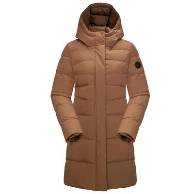 Lafuma中长连帽鹅绒羽绒服