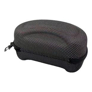 抗压便携挂钩盒子黑色拉链眼镜盒超大滑雪镜眼镜盒抗摔墨镜盒