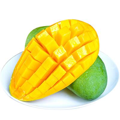 大青芒云南青皮芒果新鲜当应季大青皮金煌甜心芒水仙水果9斤整箱