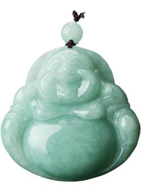 天然缅甸玉石A货翡翠玉佛吊坠
