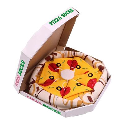【披萨袜子礼盒】搞怪礼物送朋友