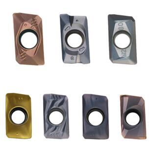 钨钢数控铣刀片R0.8 APMT1135/1604PDER-H2 M2 FM硬质合金铣刀片