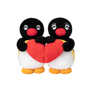 KKV正品Pingu MINI对子毛绒挂饰可爱企鹅玩偶情侣挂件闺蜜小礼物
