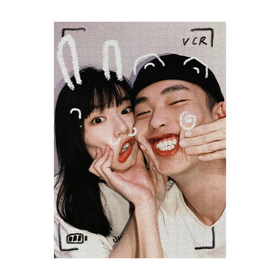 情侣照片相框diy手工定制礼物