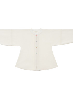 谜阿凰清沐圆领衫明制夏季汉服女
