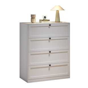 钢制家用多层收纳柜子抽屉式储物柜卧室婴儿衣服玩具置物柜五斗柜