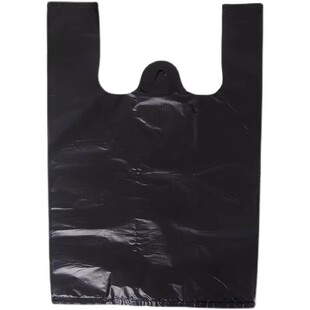 垃圾袋家用手提加厚加大黑色背心塑料袋大容量厨房宿舍卫生间通用