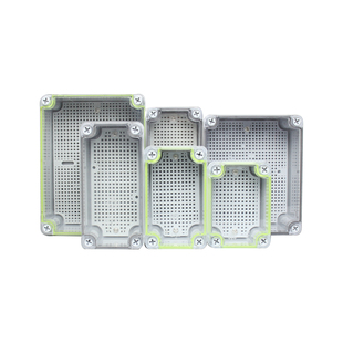 AG户外透明盖防水接线盒塑料开关按钮盒Ip67防水电气密封箱端子盒