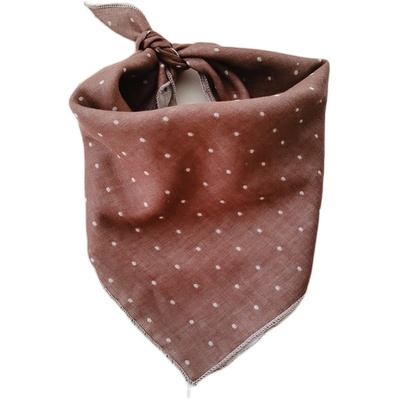 纯棉男童围巾女童春秋薄款小领巾