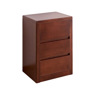 纯实木暗格三斗柜储物柜客厅卧室中古风轻奢感收纳隐藏防盗新中式