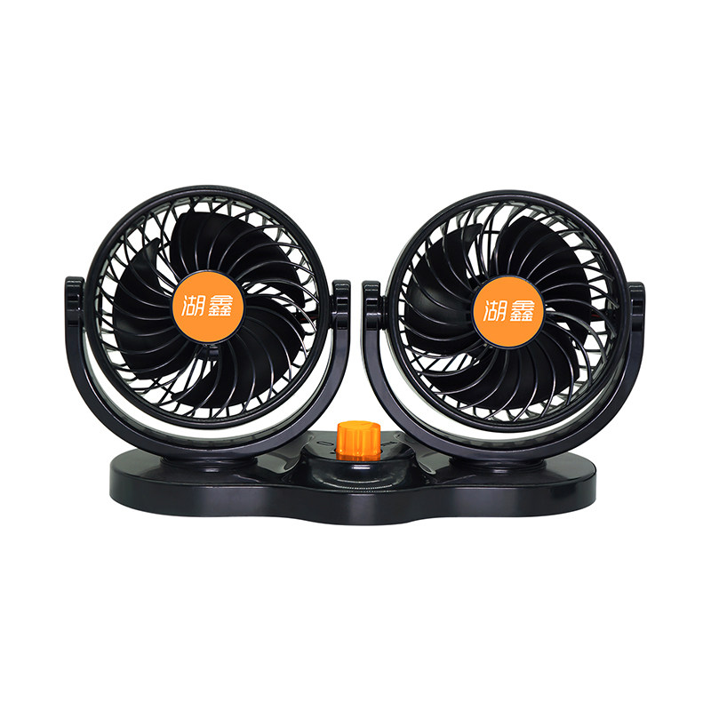 湖鑫12V/24V货车强力车载风扇