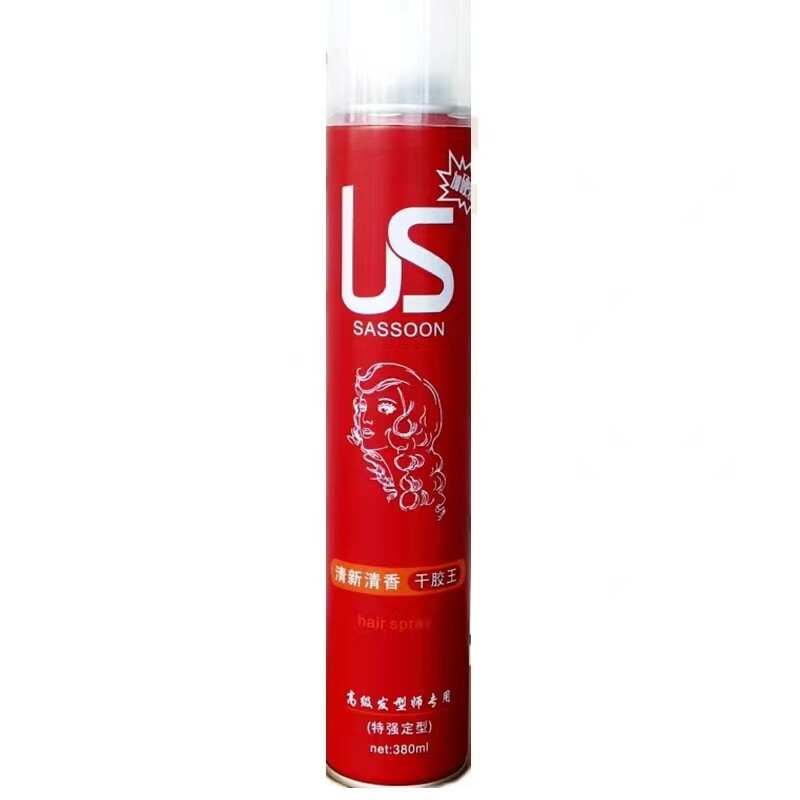 沙萱VS清香干胶强力定型喷雾发胶