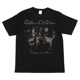 Children of Bodom博多之子摇滚乐队ACDC美式街头嘻哈复古短袖T恤