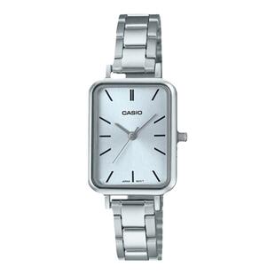 casio卡西欧手表女士小方块正品防水考试学生石英表LTP-V009D-2E