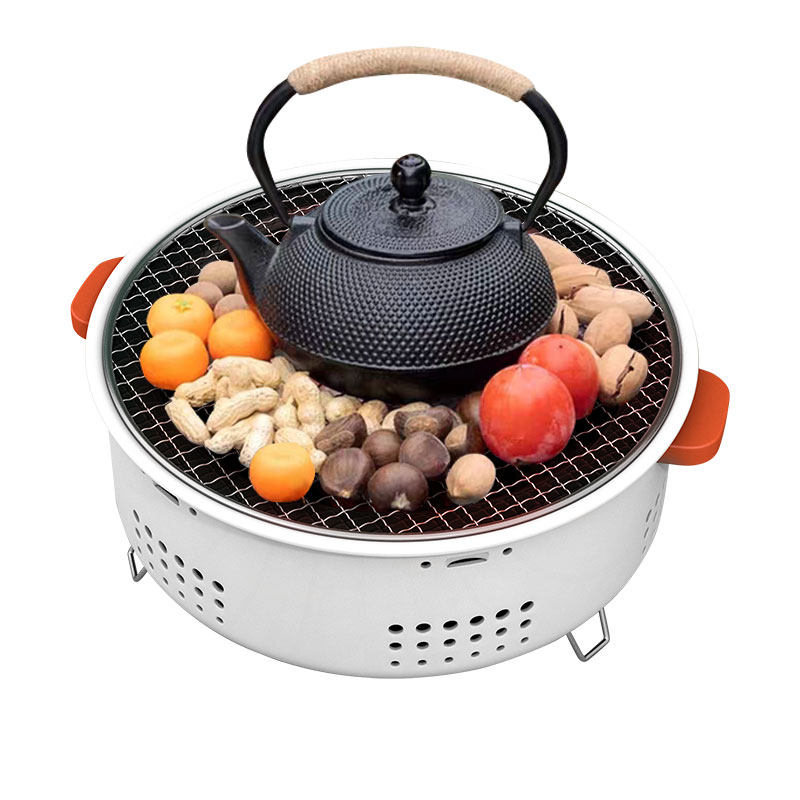 围炉煮茶器具全套室内炭火烧烤炉