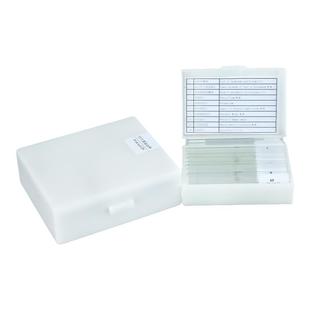 生物切片显微镜观察标本永久装片10 25 50 100片人体四大组织动物昆虫植物细胞细菌样本学生实验载玻片套装