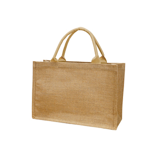 亚麻饭盒麻布袋手提女包大容量DIY包包托特包通勤简购物袋帆布袋