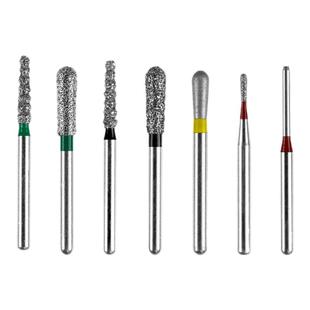 EX抛光车针 牙科高速金刚砂磨头口腔材料备牙套装拔牙补牙工具