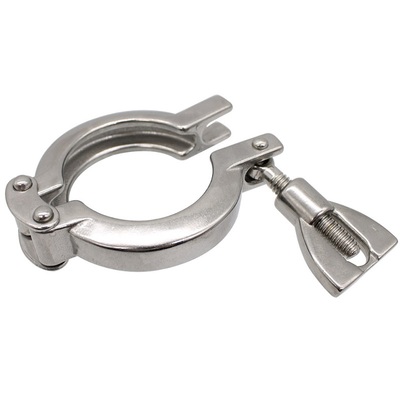 新宇304不锈钢双销卡箍抛光