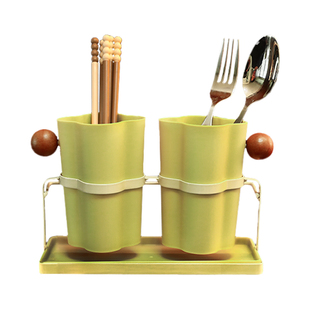 筷子收纳盒抗菌防霉筷筒笼台面置物架可壁挂沥水架牙刷杯厨房家用