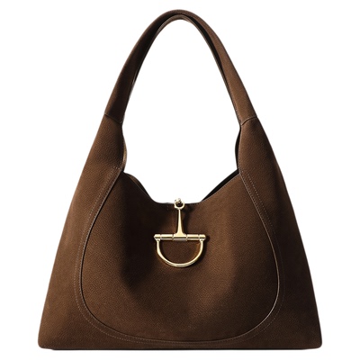 CASSILE卡思乐麂皮绒面手提包2025秋冬新款小众高级感手拎通勤包