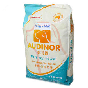 澳丽得全价全期成幼犬狗粮500g独立包装金毛泰迪大中小型犬通用型