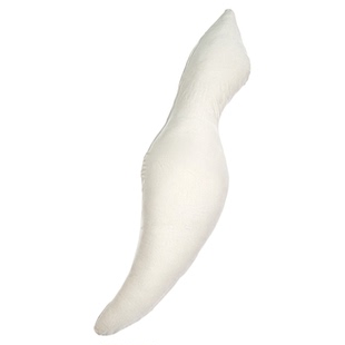 伽罗生活白鹅绒海马枕孕妇护腰侧睡长条睡觉抱枕纯棉面料柔软亲肤