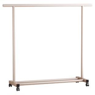 简易衣架落地家用室内阳台晾衣架挂杆挂衣服的架子卧室宿舍衣帽架