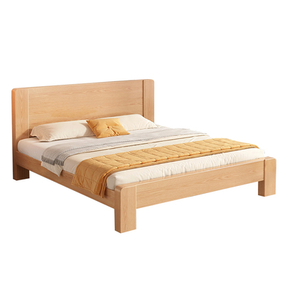 全实木床1米8双人床家用卧室大床