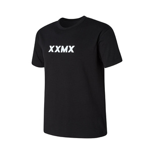 xexymix杰克茜韩国进口男印花短袖T恤跑步健身透气圆领XMMST01H2
