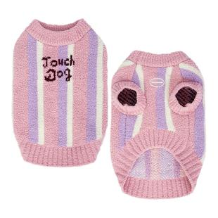 Touchdog它它狗狗毛衣半边绒秋冬衣服背心马甲保暖中小型犬