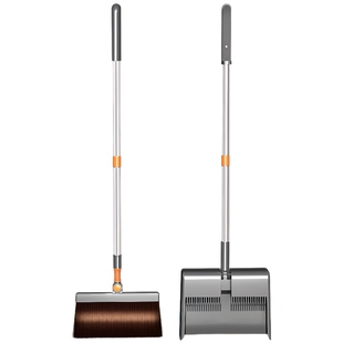 独特扫把簸箕家用套装乔迁扫地撮笤帚组合垃圾铲懒人神器可折叠款