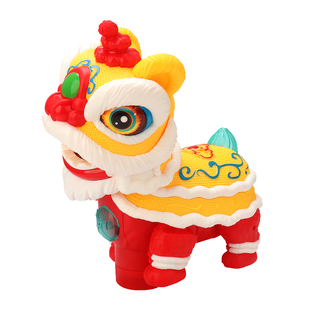 2026年新款灯笼玩具儿童元宵节花灯男女孩子音乐电动锣鼓舞狮醒狮