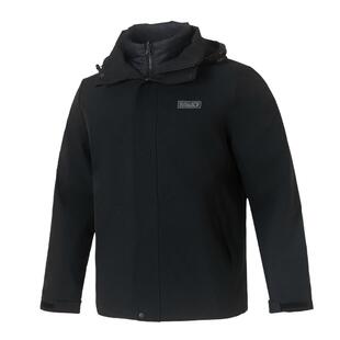 斯凯奇三合一冲锋式外套抓绒内胆男装男款夹克冬季新款运动登山服