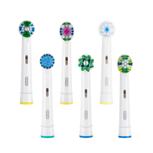 【自营】欧乐B成人电动牙刷头通用替换刷头声波圆头软毛原装正品