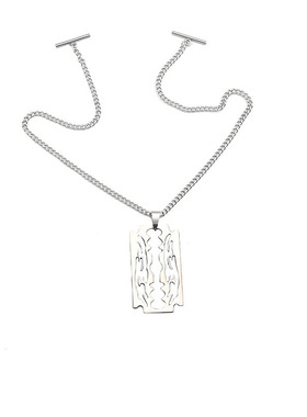 双扣项链T字扣挂链衣服链