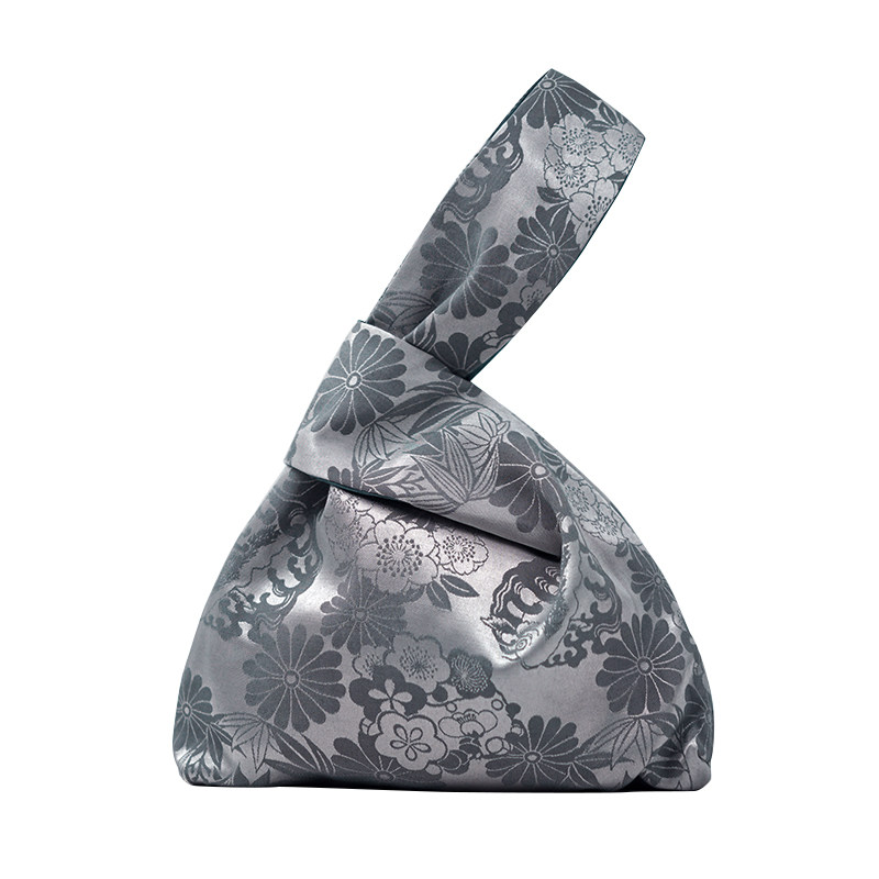 日式和风复古套结挽袋手机钥匙手提手腕女包教口罩收纳礼手拿包邮