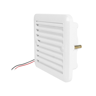 房车侧装出风口排气扇冰箱散热排风口通风扇百叶格栅网140*130mm