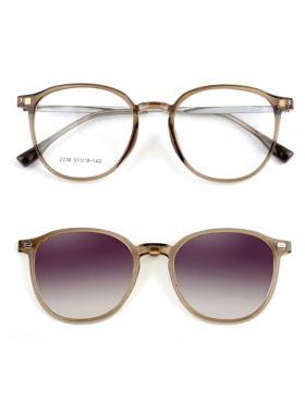 目匠二合一磁吸近视眼镜墨镜套镜