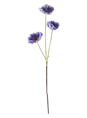 仿真花罂粟花虞美人3D胶片装饰花