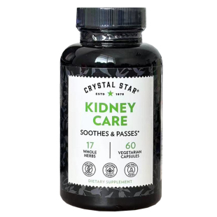 现货美国进口Crystal Star司杜芬60粒Kidney Care结石康消石素